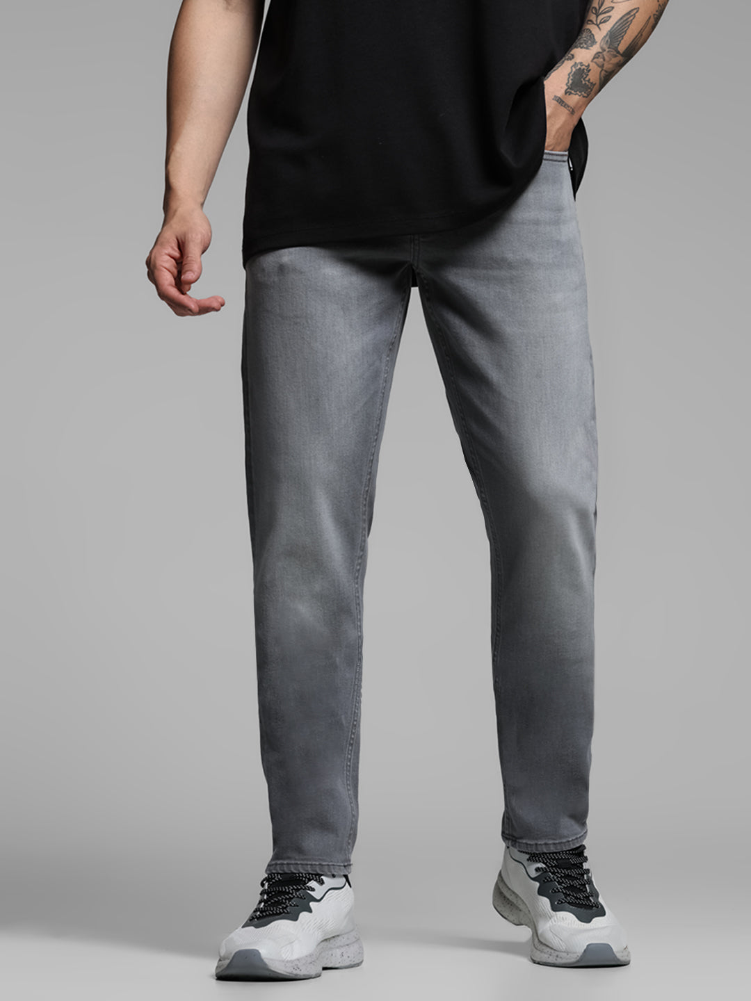 Grey Glenn Slim Fit Jeans - 30/30
