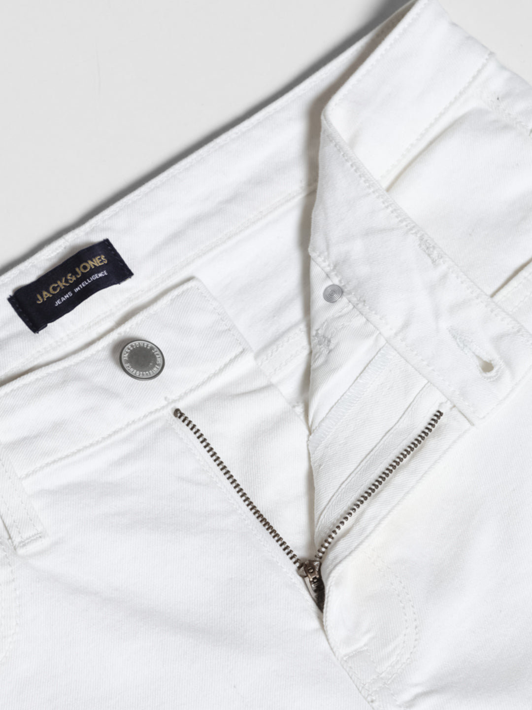 White Glenn Slim Fit Jeans