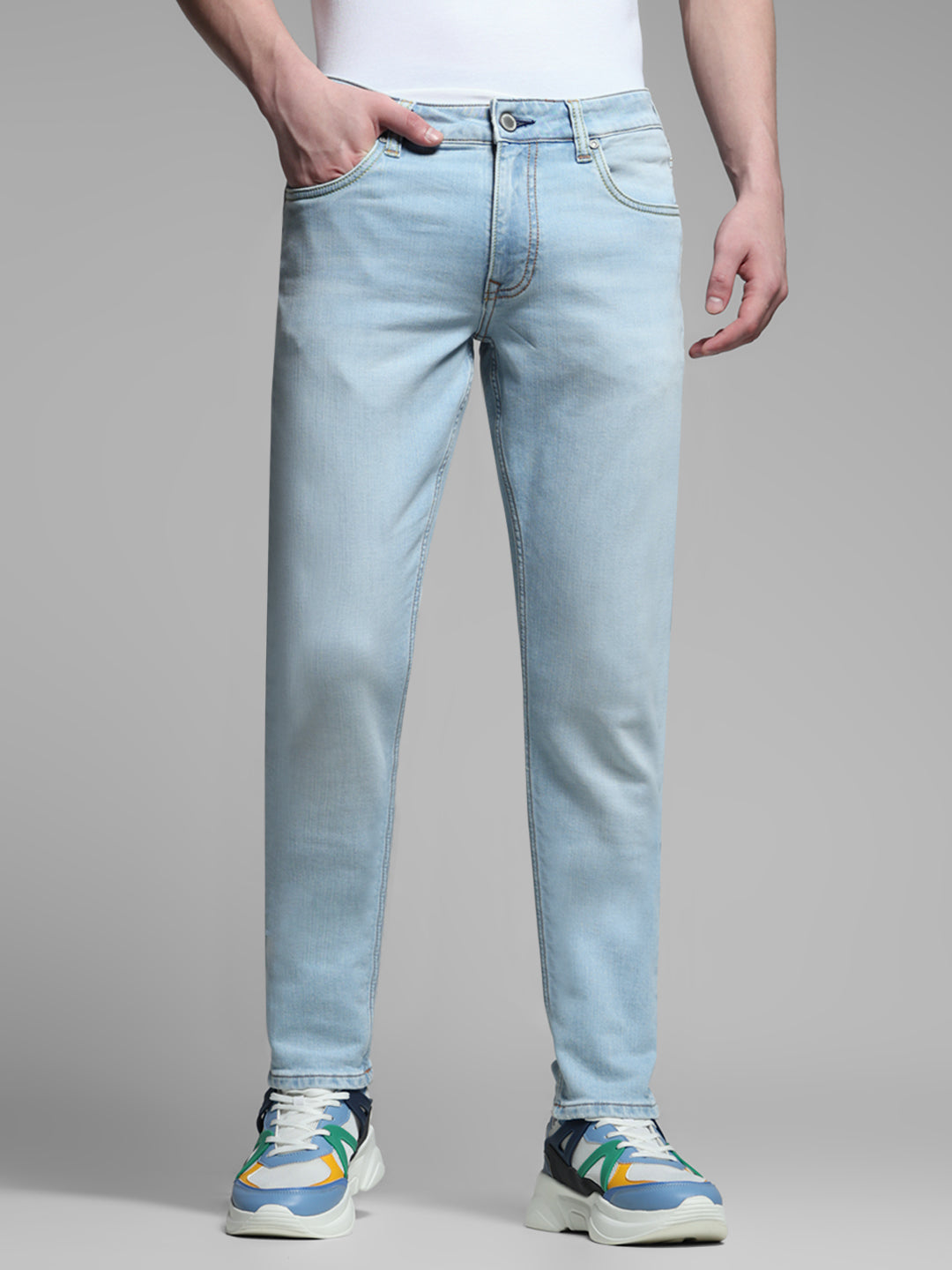 Light Blue Glenn Slim Jeans - 32/32
