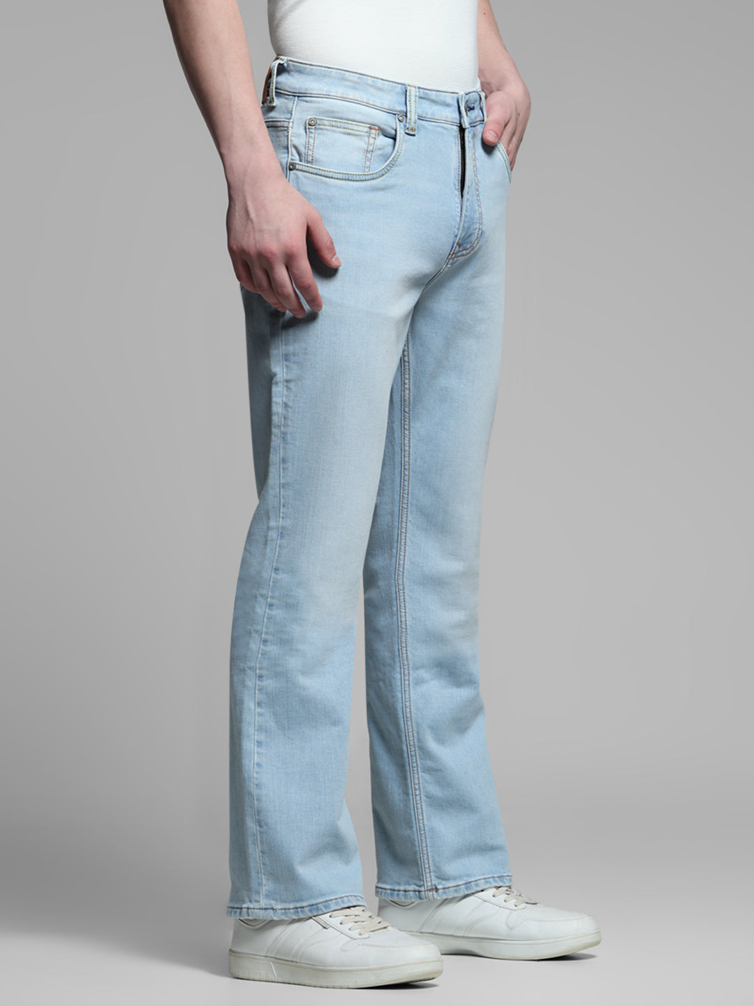 Light Blue Bootcut Jeans