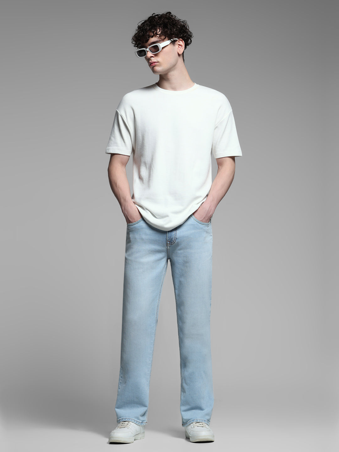 Light Blue Bootcut Jeans