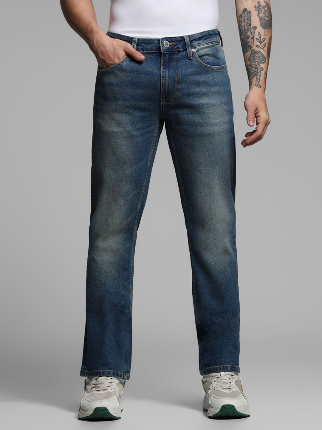 Blue Clark Regular Straight Jeans - 30/30