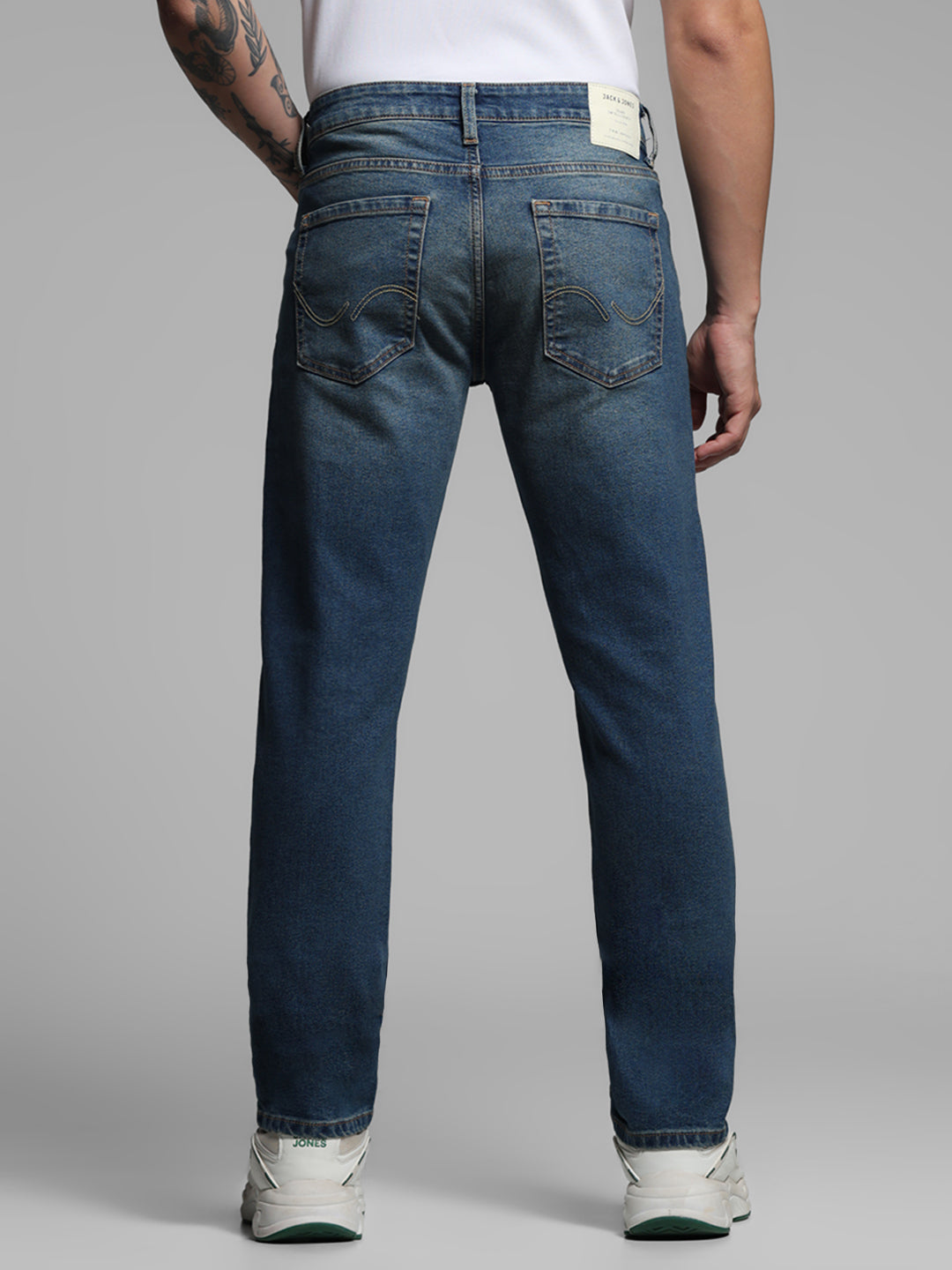 Blue Clark Regular Straight Jeans