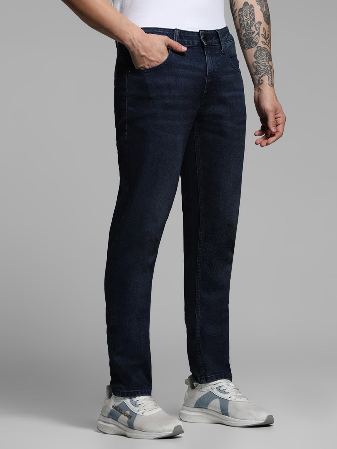 Dark Blue Glenn Slim Fit Jeans