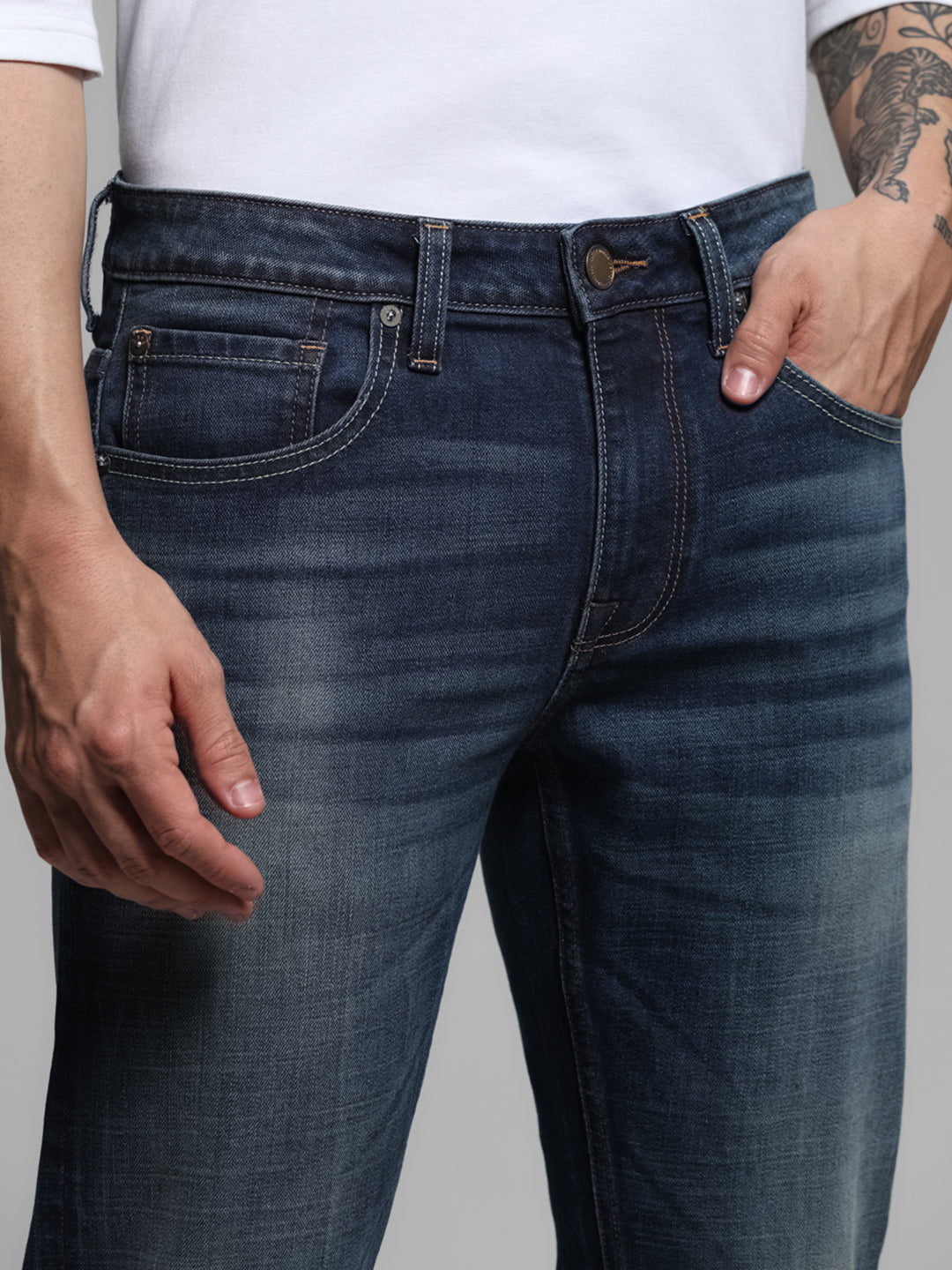 Blue Glenn low Rise Slim Jeans