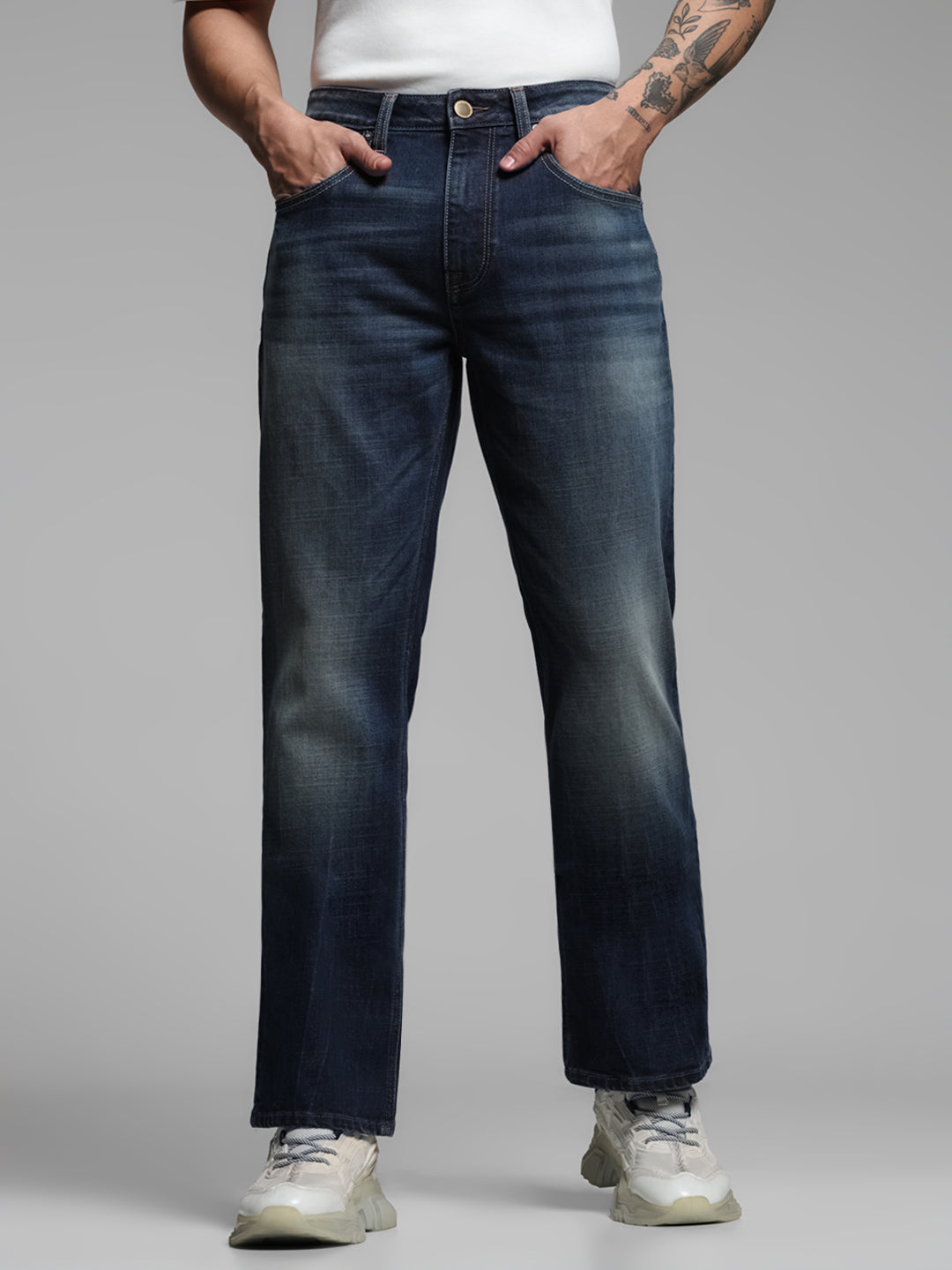 Blue Cliff Bootcut Jeans - 30/30