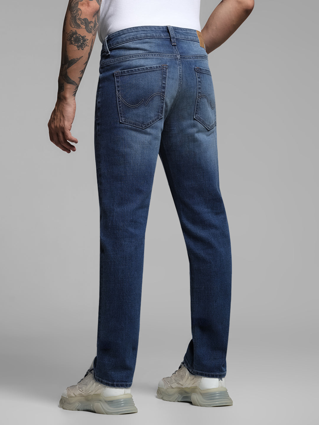 Blue Clark Regular Straight Jeans