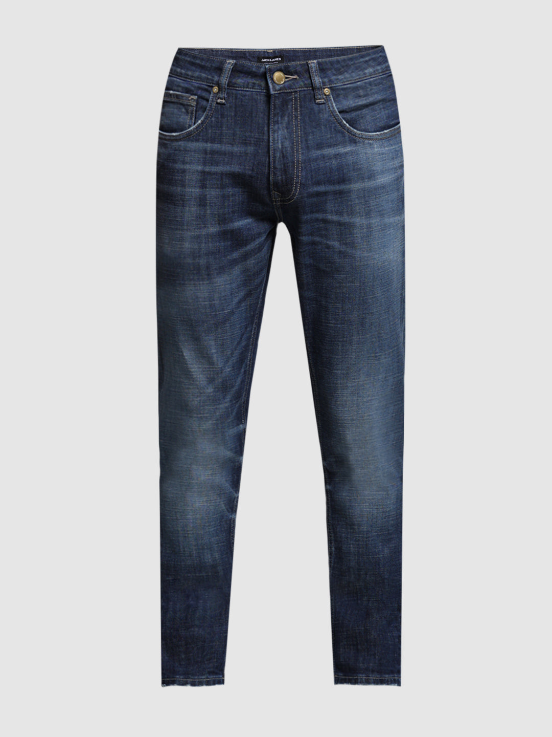 Dark Blue Washed Super Skinny Jeans