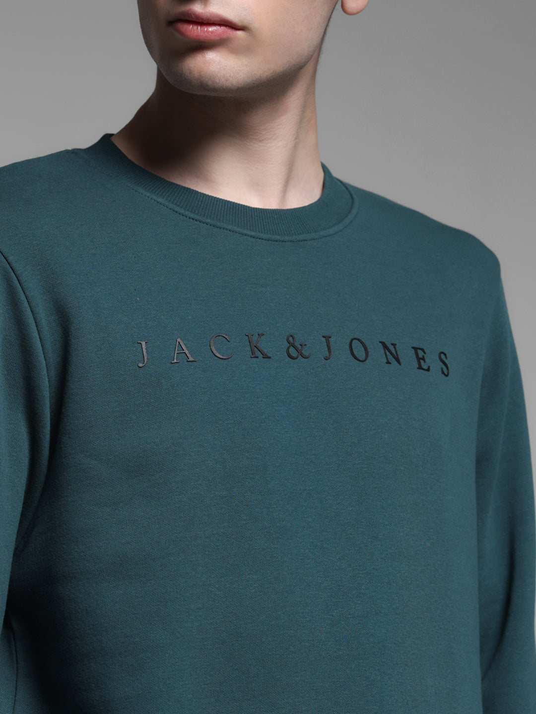 Green Logo Detail Sweatshirt
