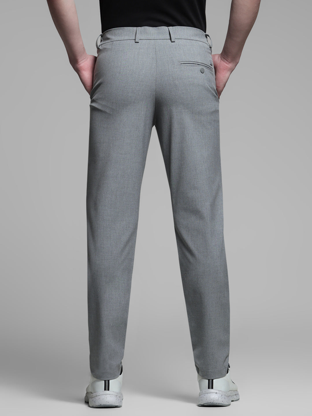 Grey Slim Fit Pants