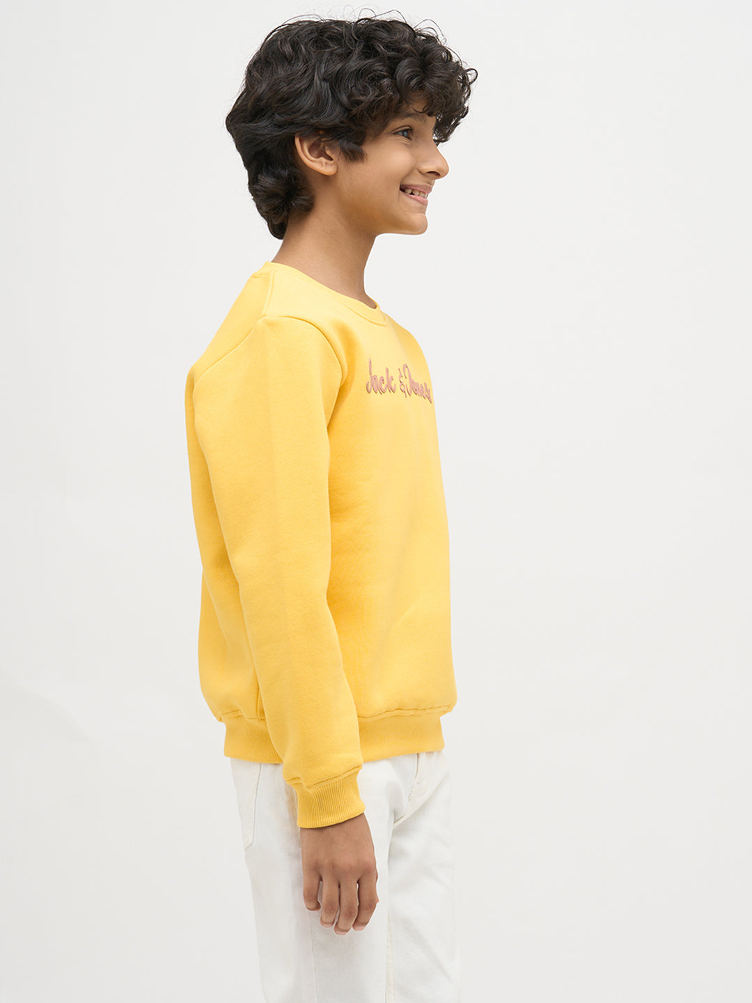 Boys Logo Text Sweatshirt