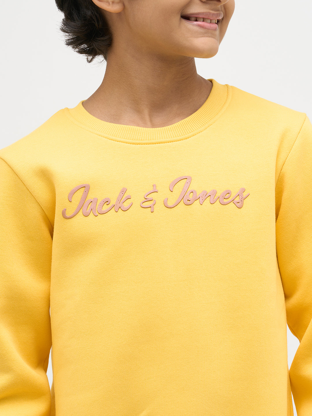 Boys Logo Text Sweatshirt