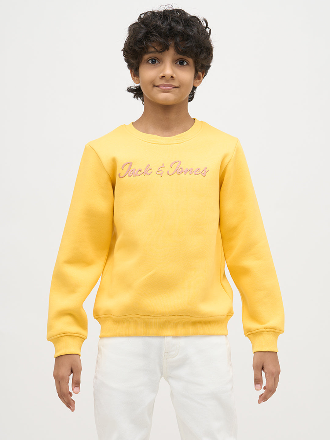 Boys Logo Text Sweatshirt
