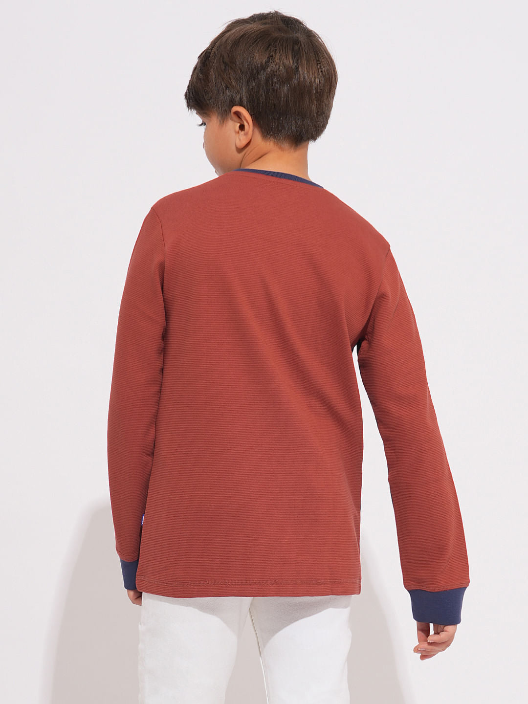 Boys Navy Blue Doggo Print T-shirt