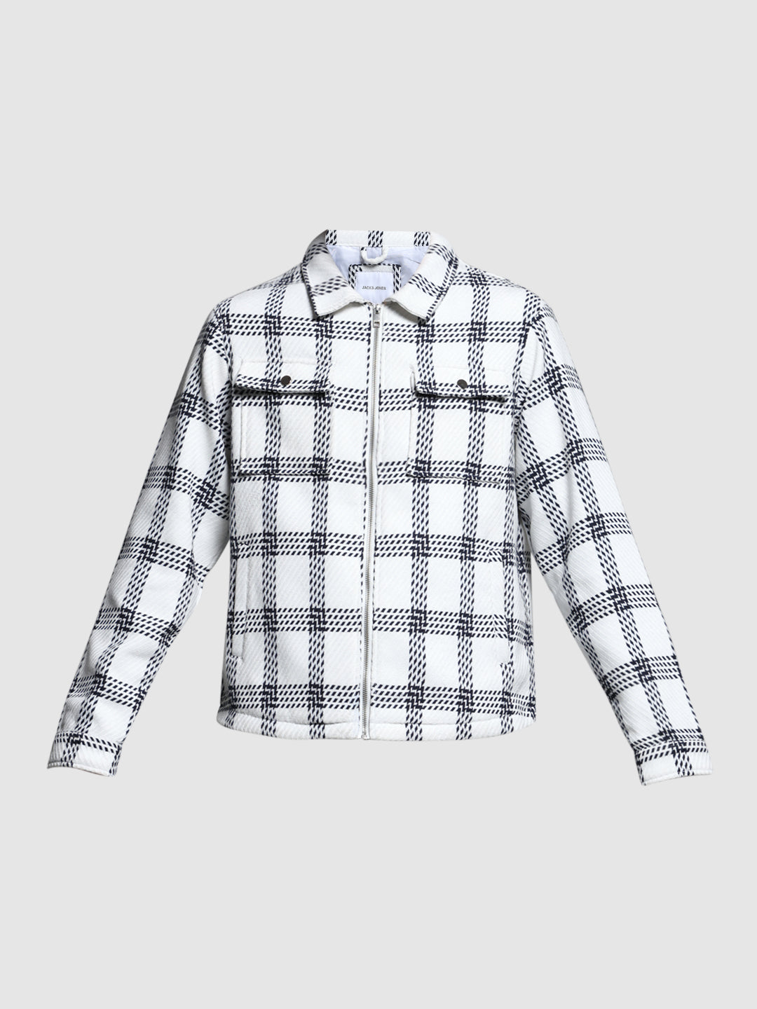 White Check Cotton Shirt