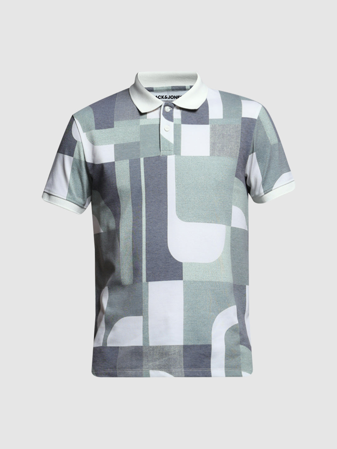 Abstract Print Polo