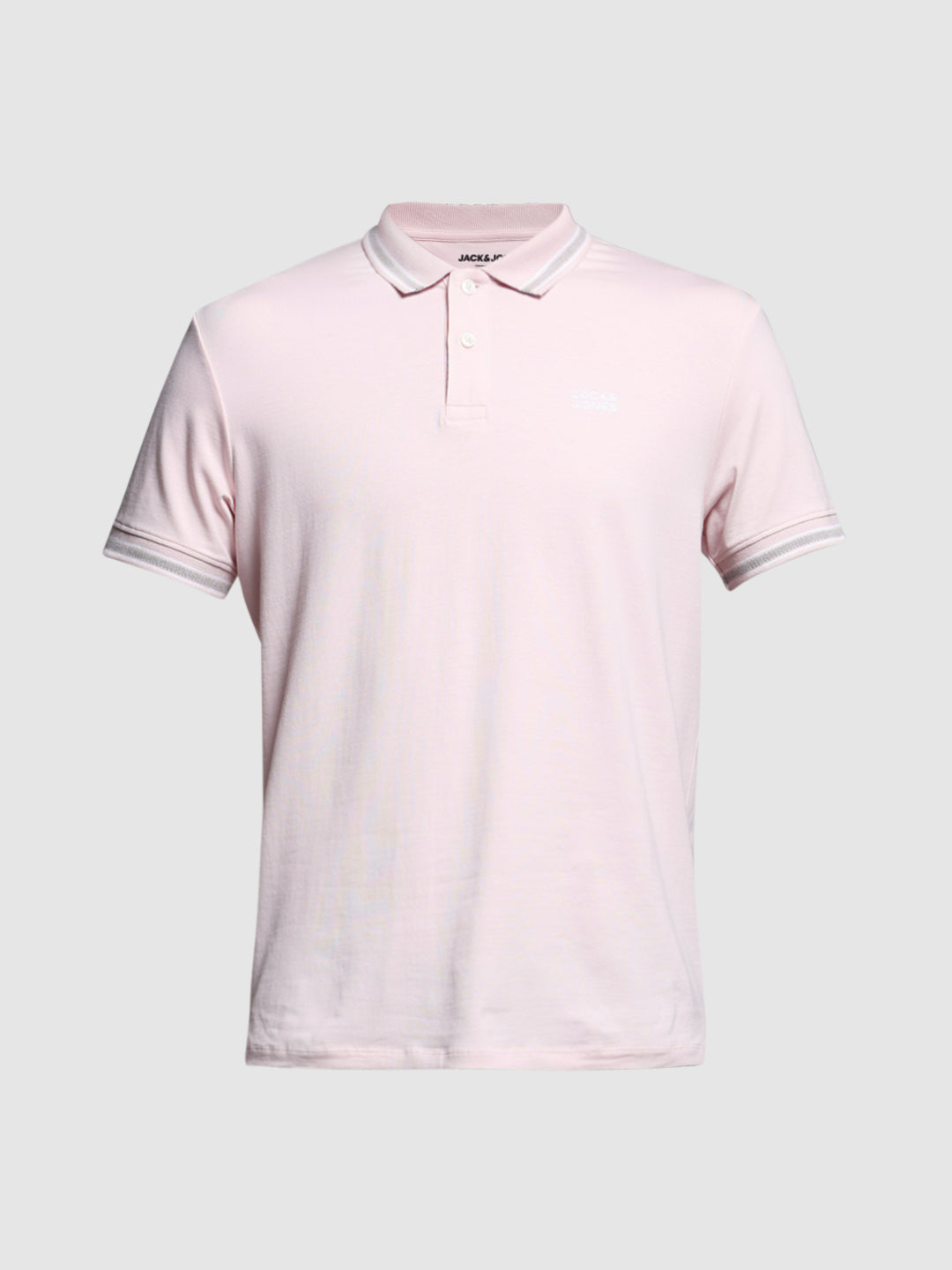 Lilac Logo Print Polo