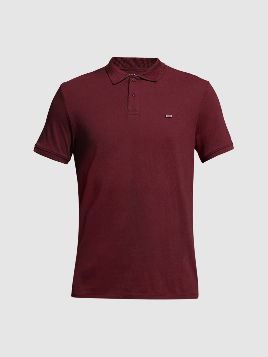 Maroon Solid Polo