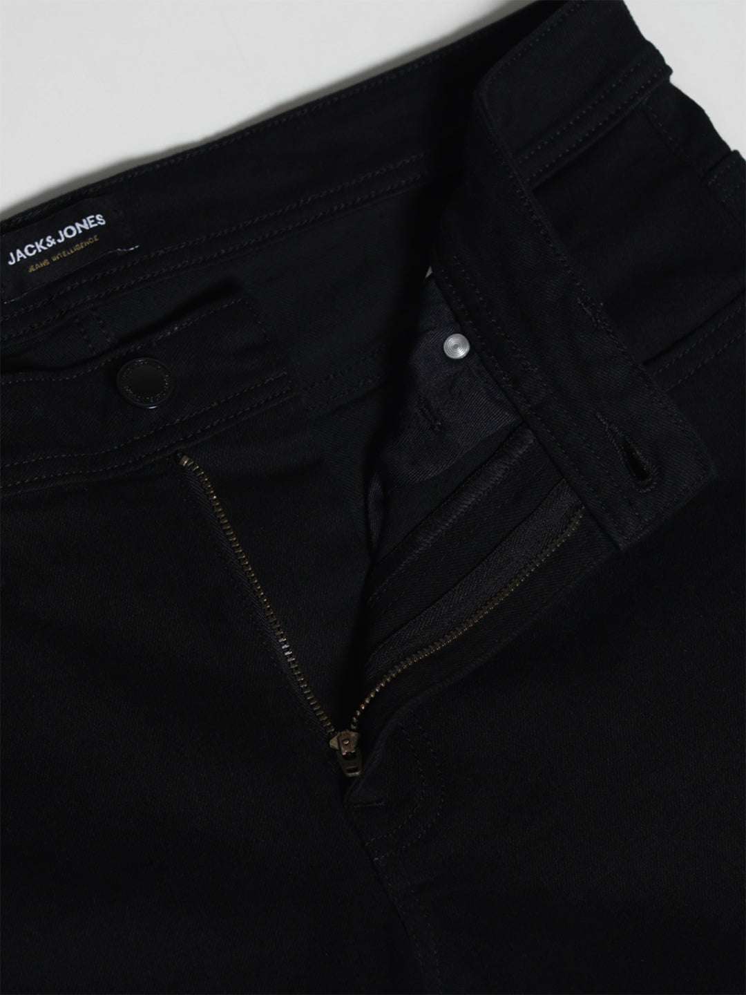 Black Clark Washed Regular Fit Jeans