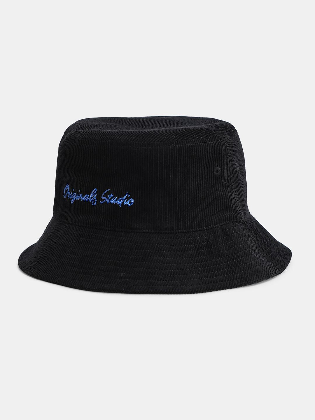 JHAKX COTTON BUCKET HAT - BLACK｜Buy Black 100% Cotton Canvas