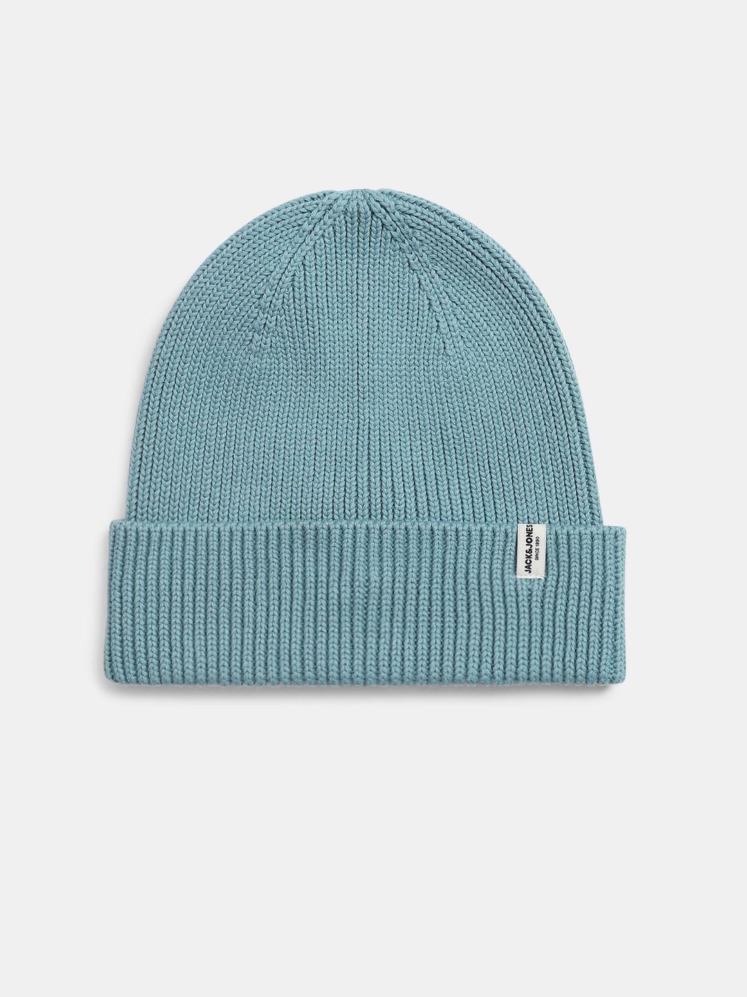 Mineral Blue Organic Cotton Beanie - ONE