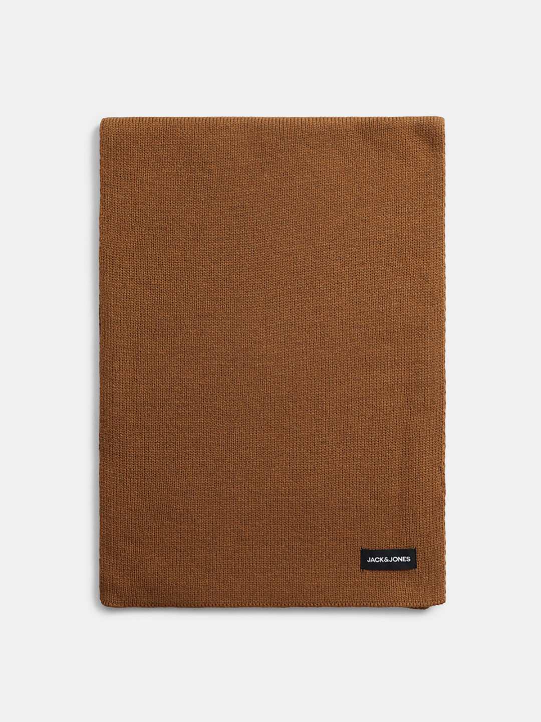 Brown Knitted Scarf - ONE