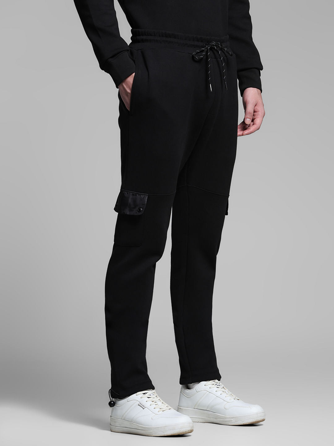 Black Anti Fit Co-ord Set Sweatpants