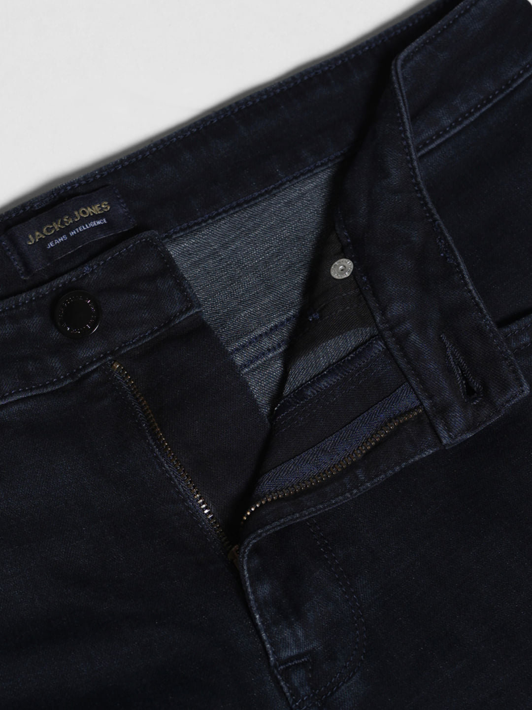 Black High Rise Cliff Bootcut Jeans