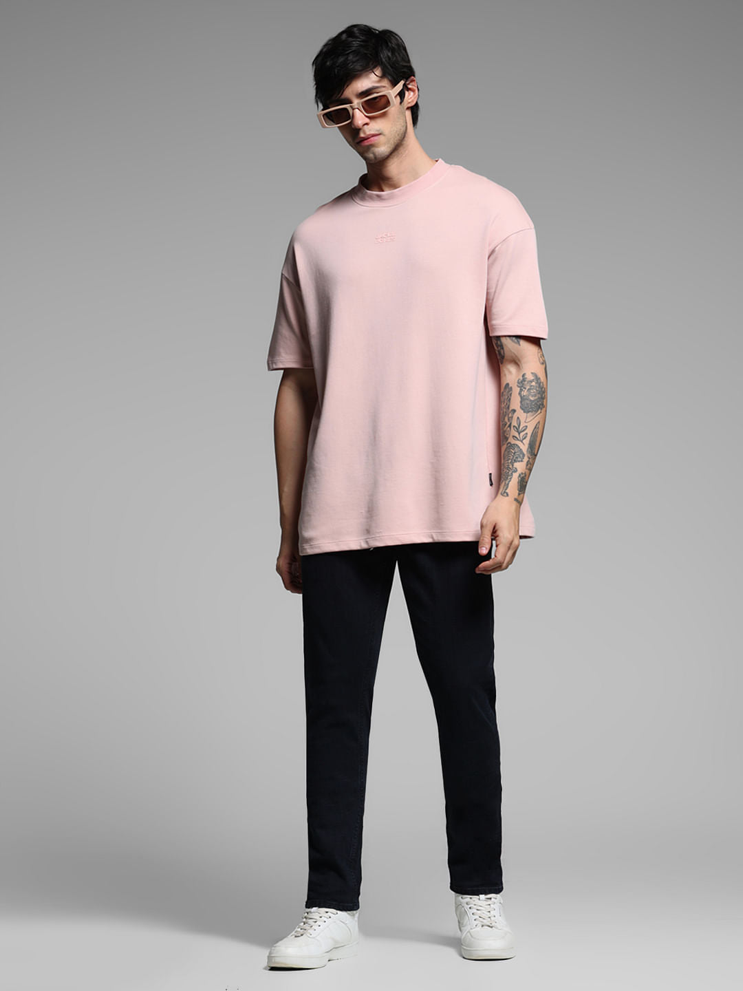 Black Low Rise Glenn Slim Fit Jeans