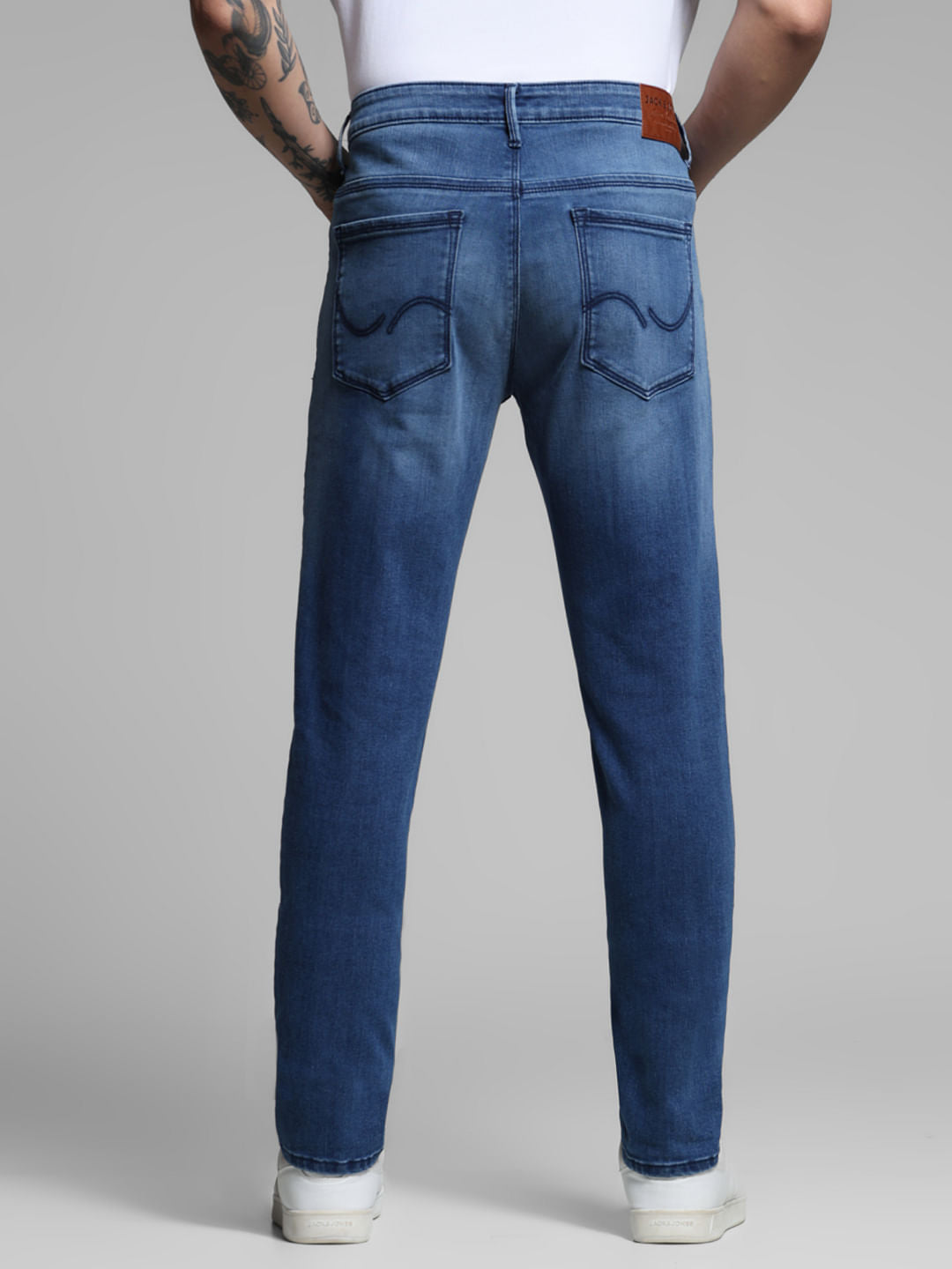 Blue Low Rise Ben Skinny Jeans