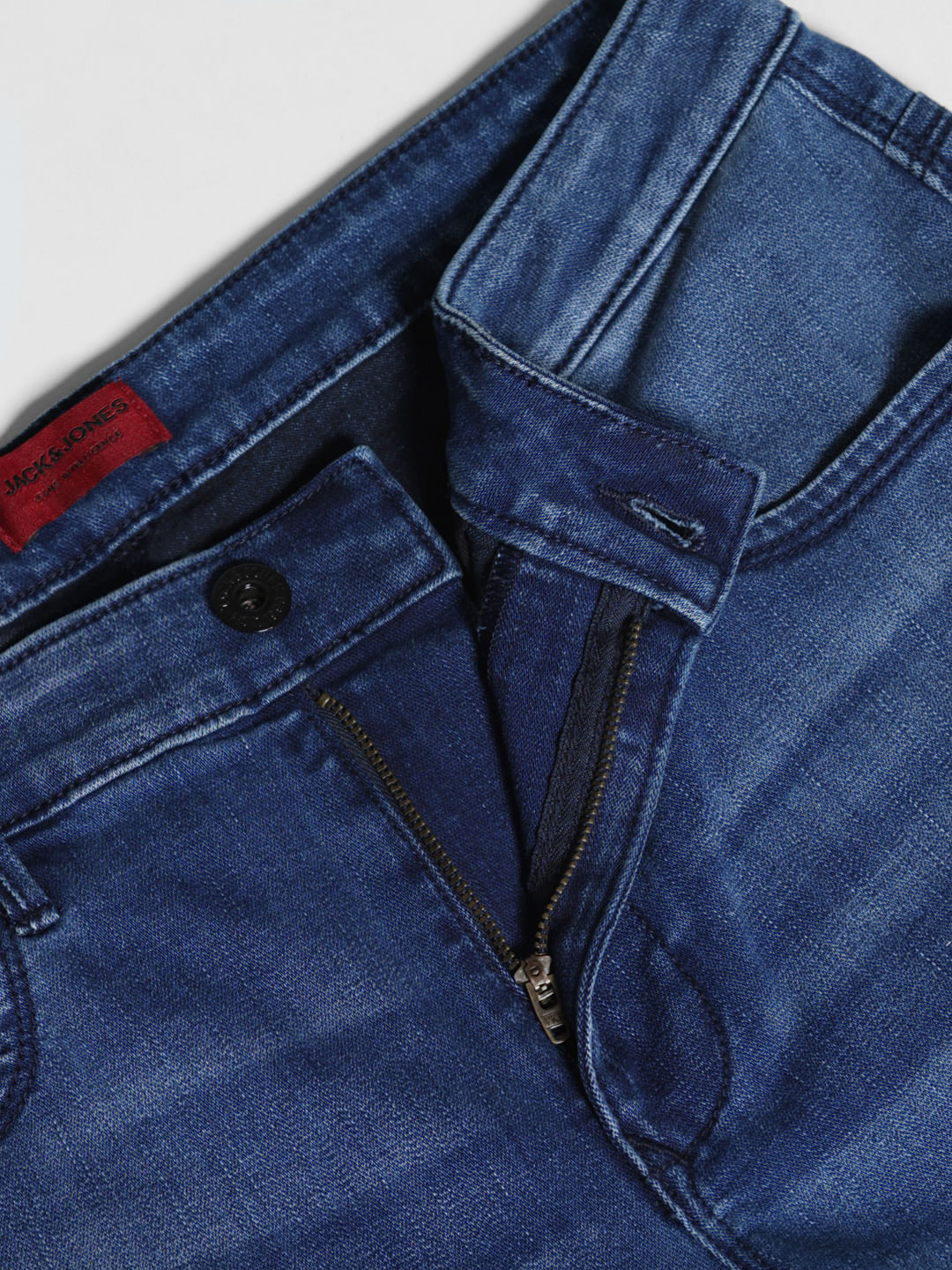 Blue Low Rise Ben Skinny Jeans