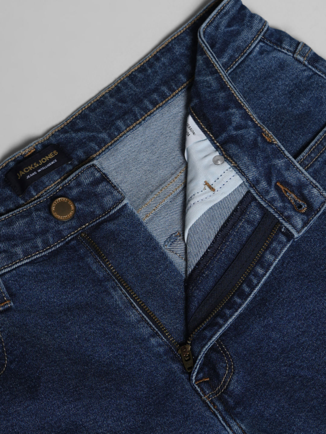Light Blue High Rise Cliff Bootcut Jeans