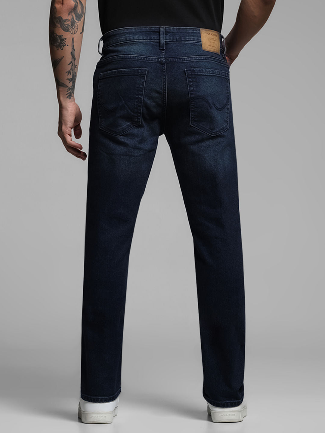 Blue Washed Clark Regular Fit Jeans