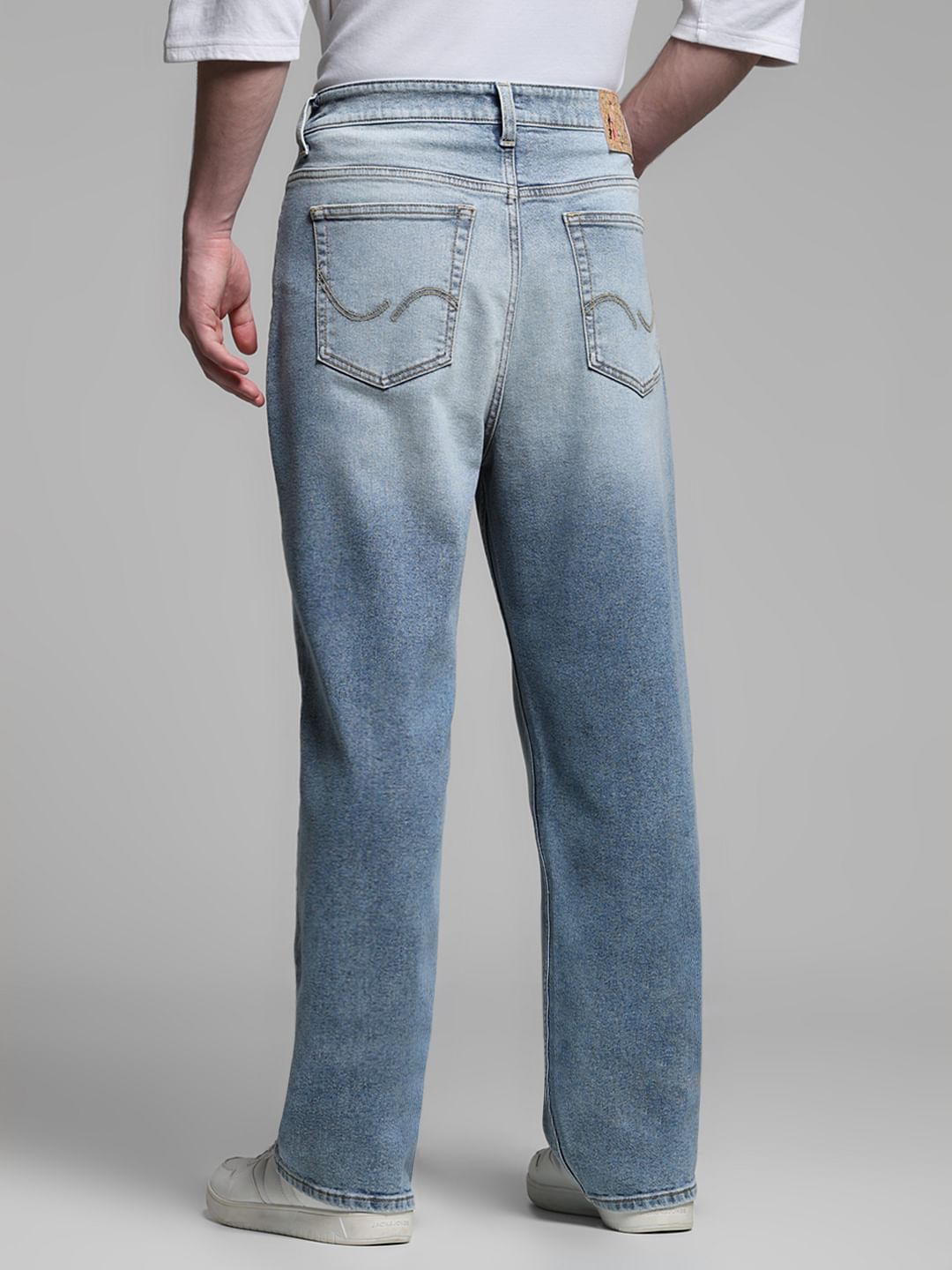 Light Blue High Rise Dario Loose Fit Jeans