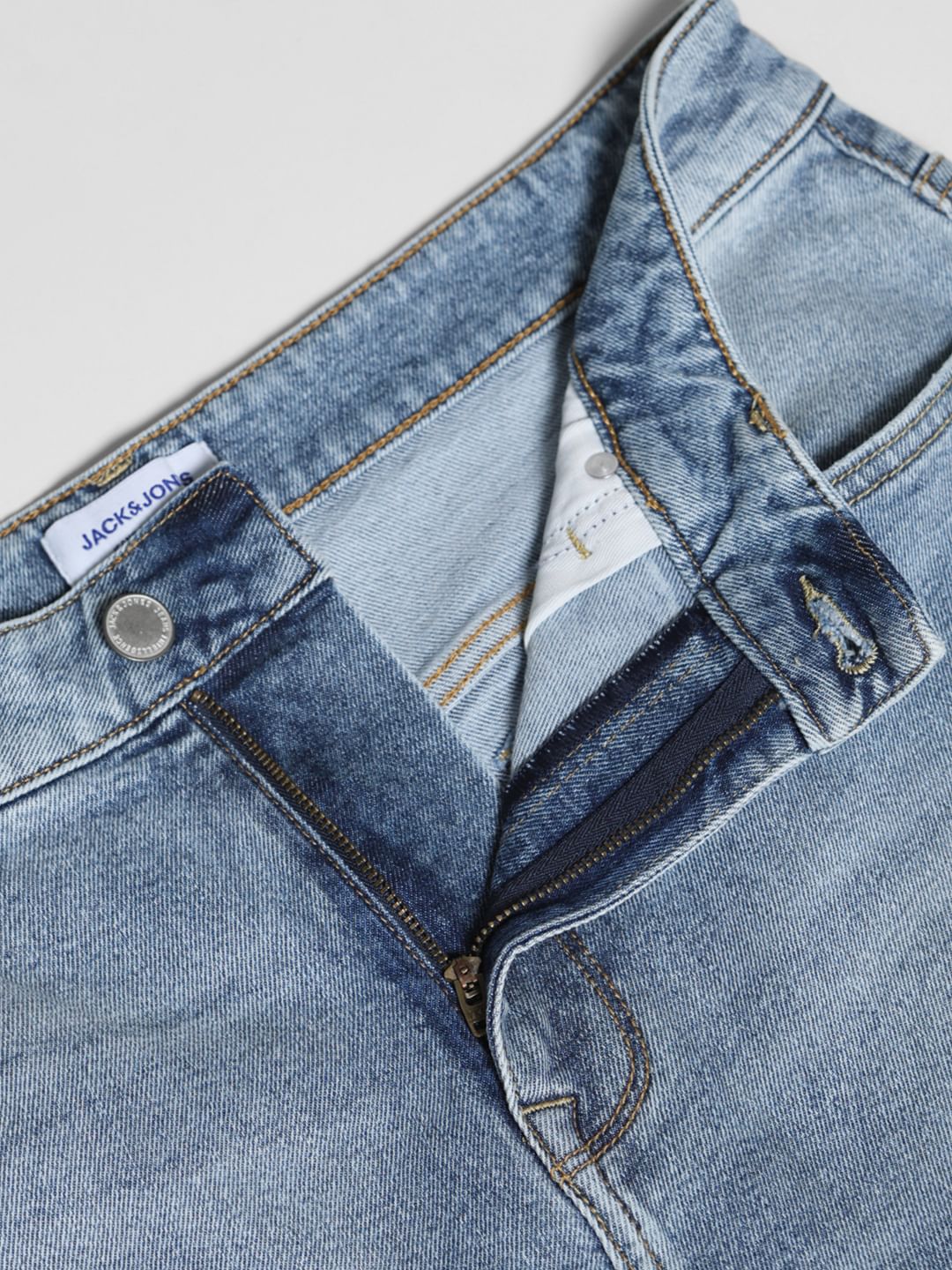 Light Blue High Rise Dario Loose Fit Jeans