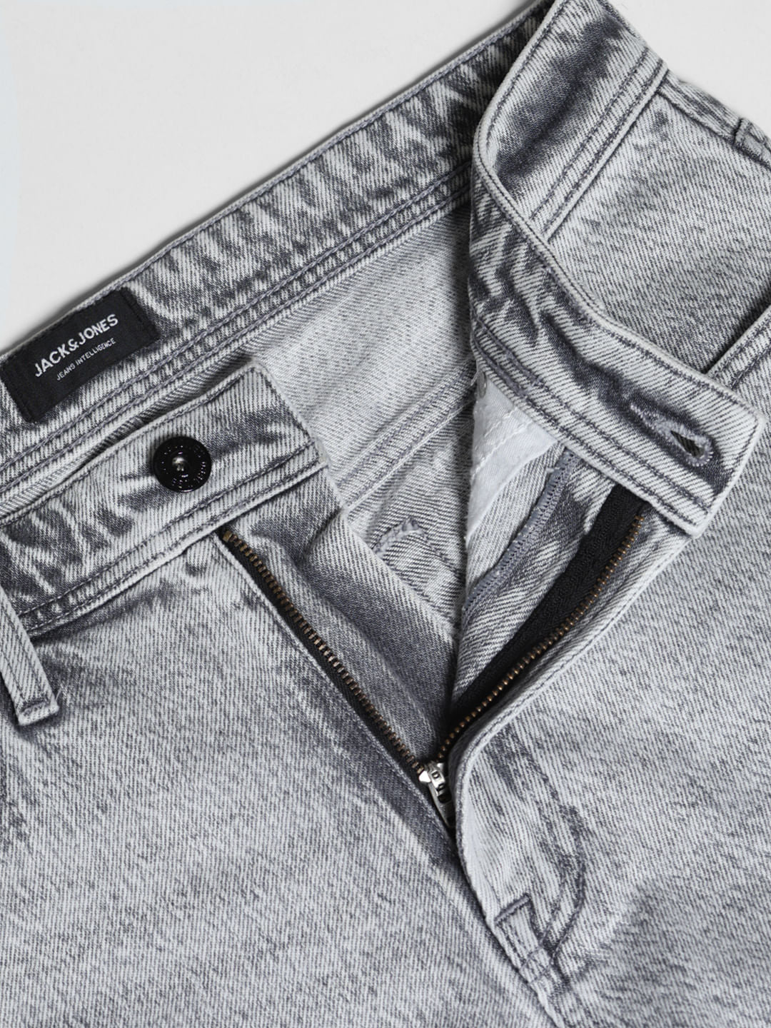 GREY HIGH RISE DARIO LOOSE FIT JEANS