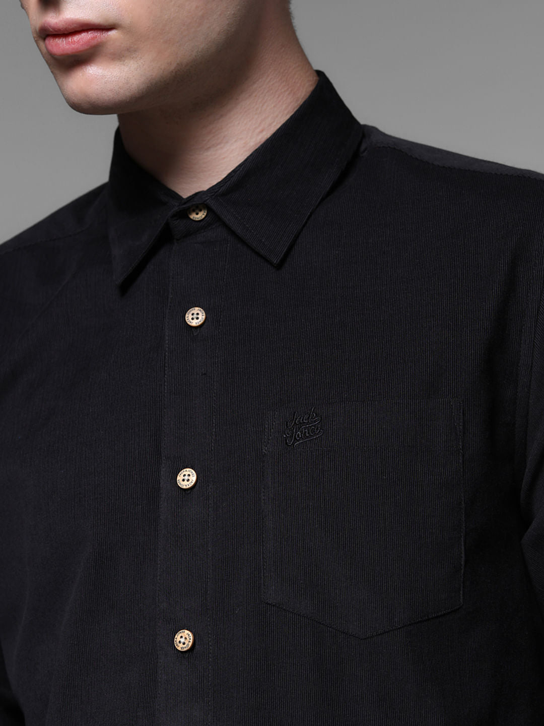 Black Full Sleeves Shirt