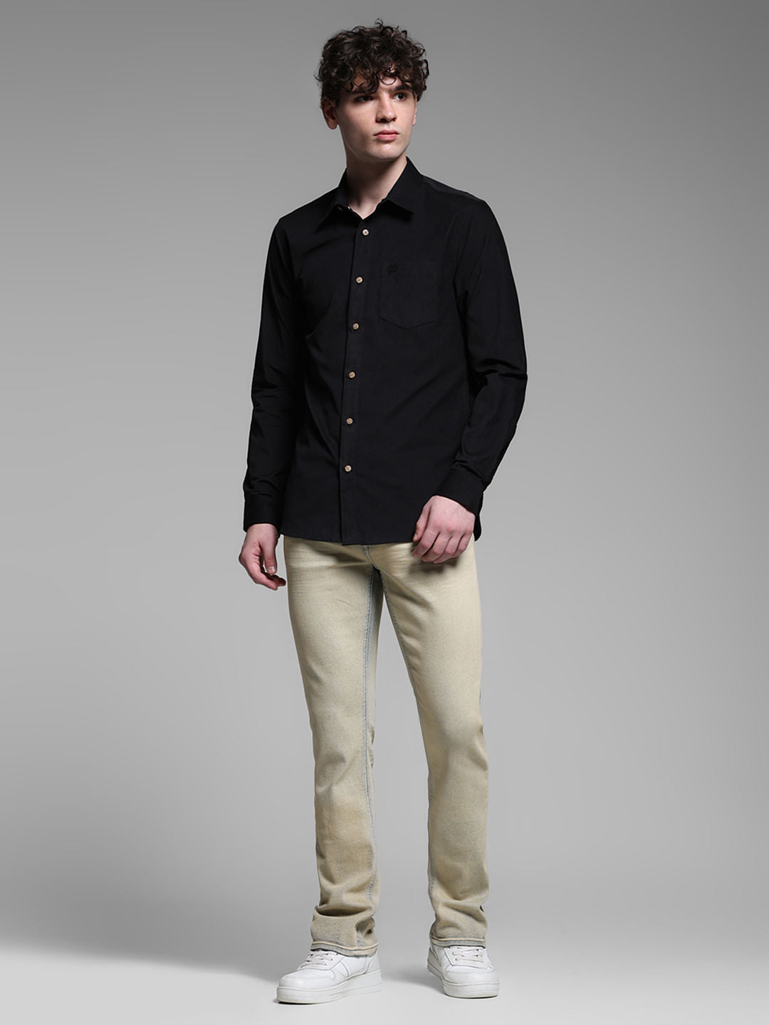 Black Full Sleeves Shirt
