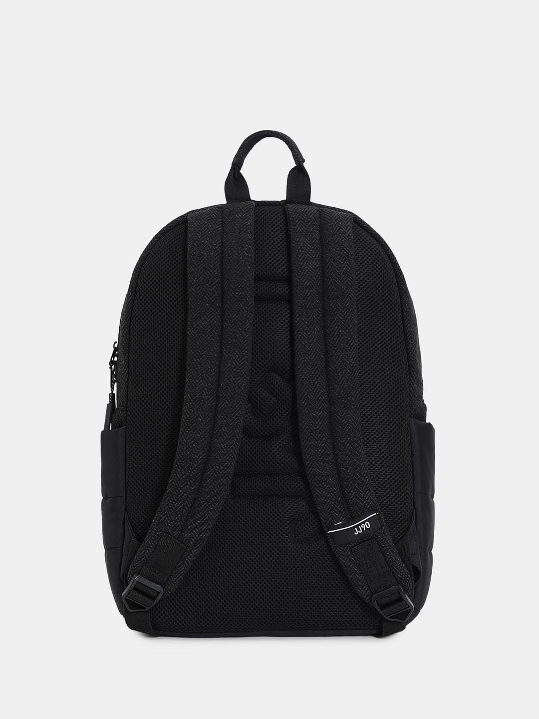 Dark Grey Herringbone Backpack