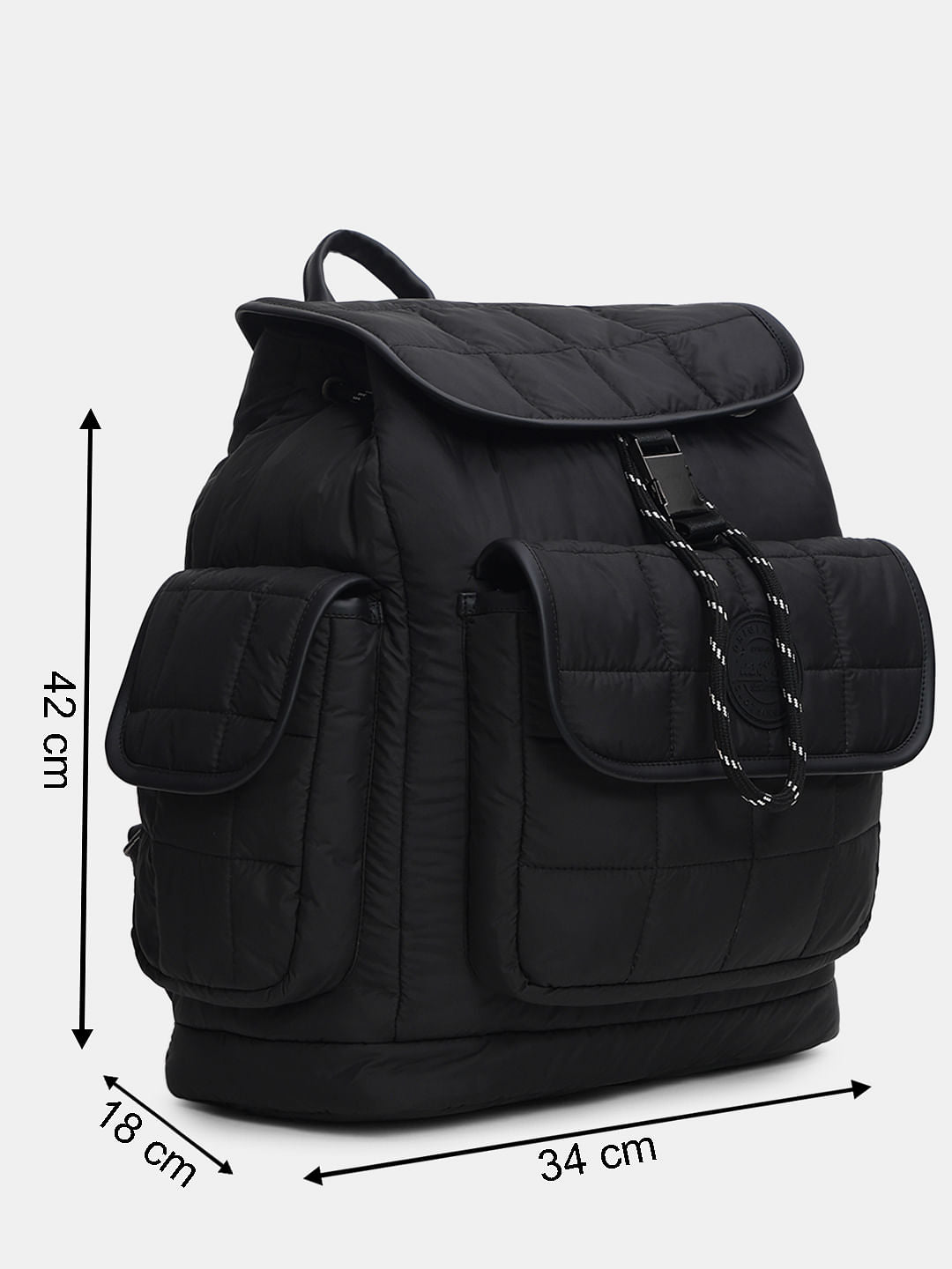 Black Puffer Backpack