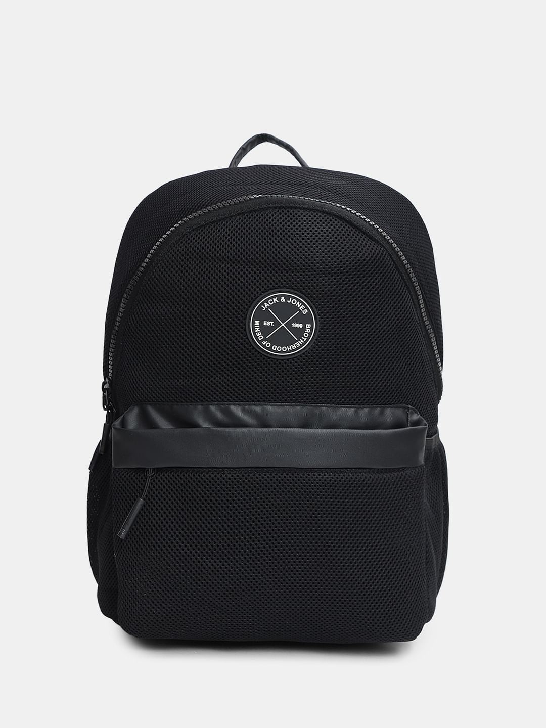 Black Mesh Backpack