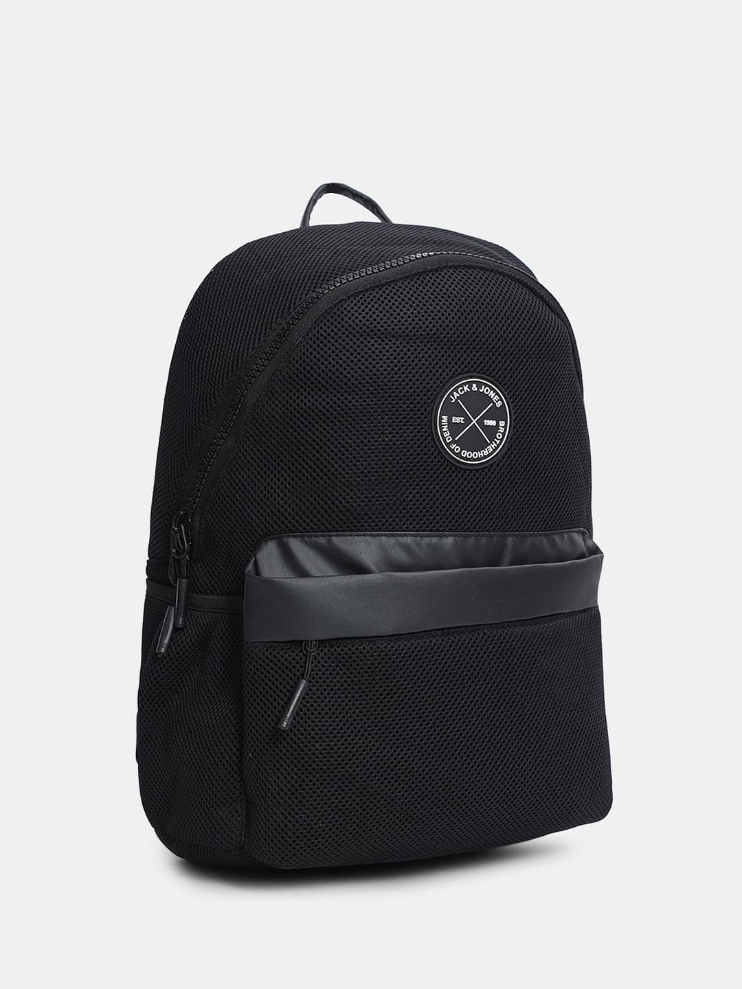 Black Mesh Backpack