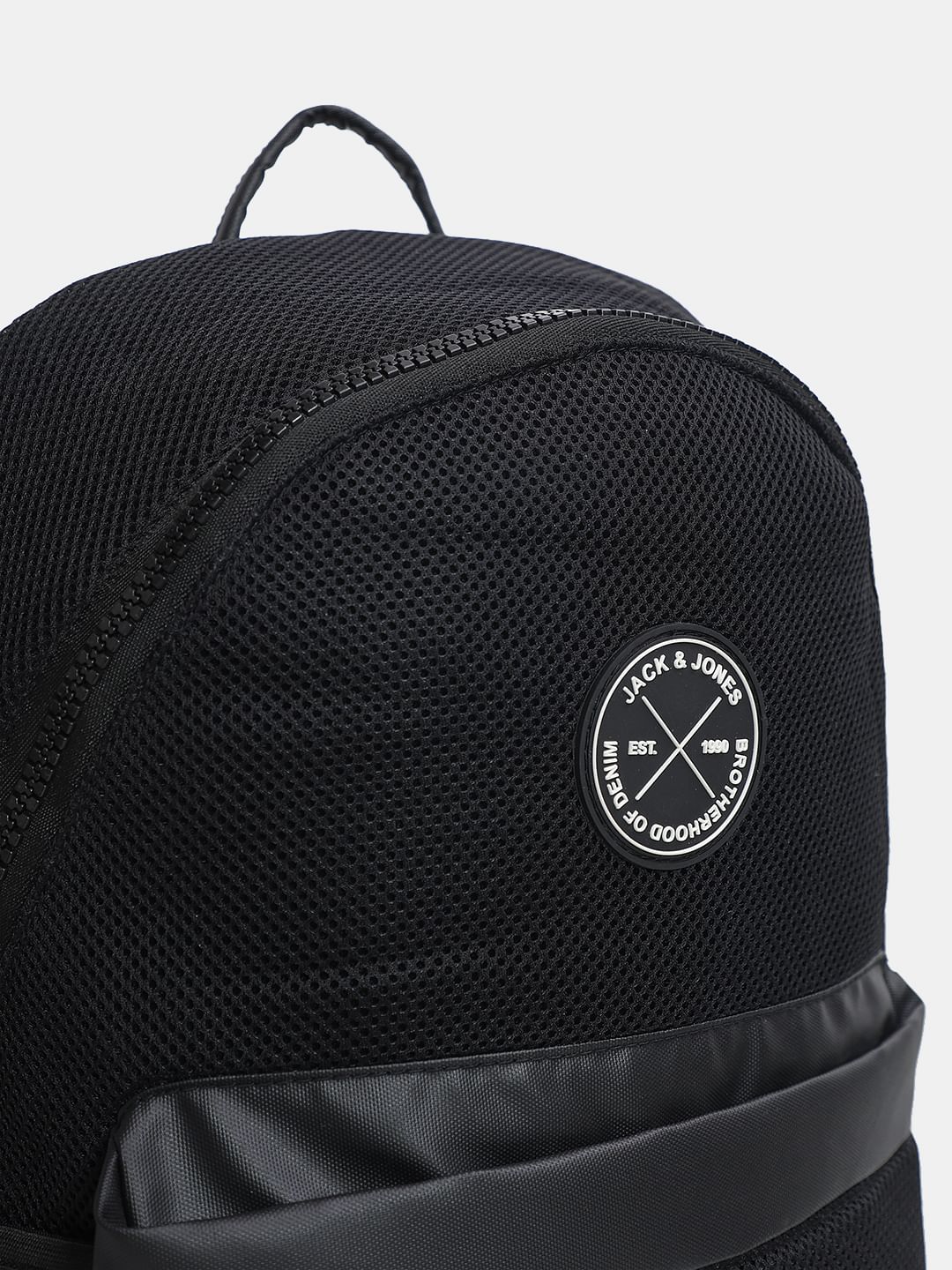 Black Mesh Backpack