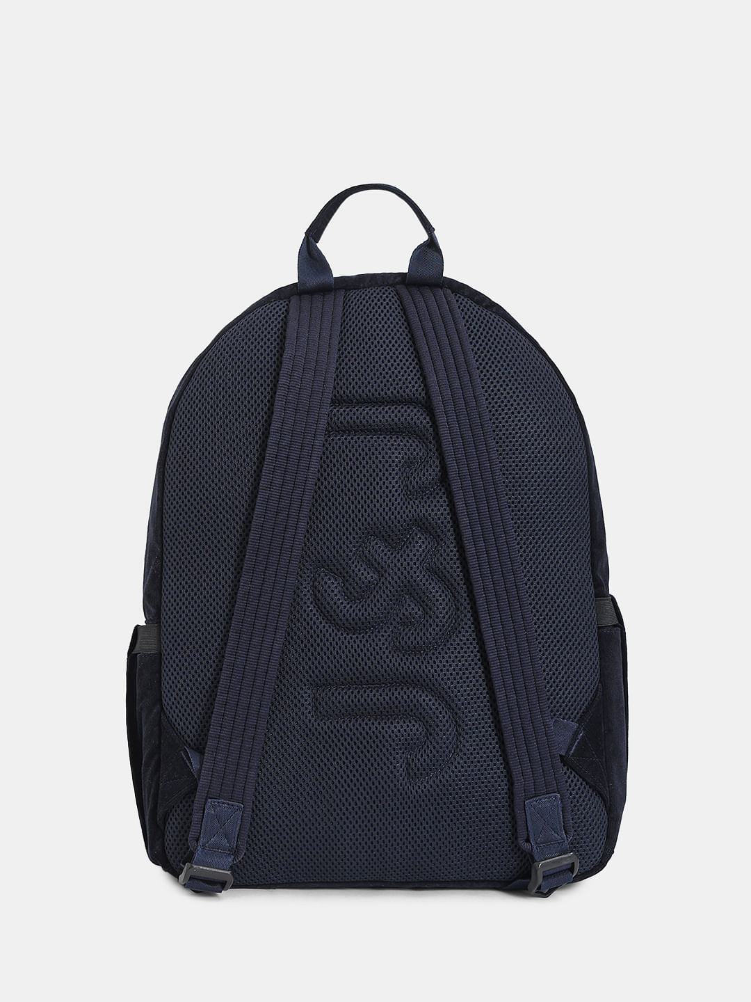 Navy Blue Corduroy Backpack