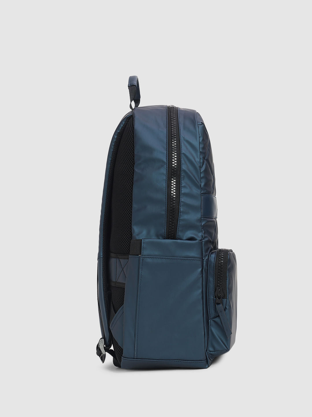 Navy Blue Premium Quilted Backpack