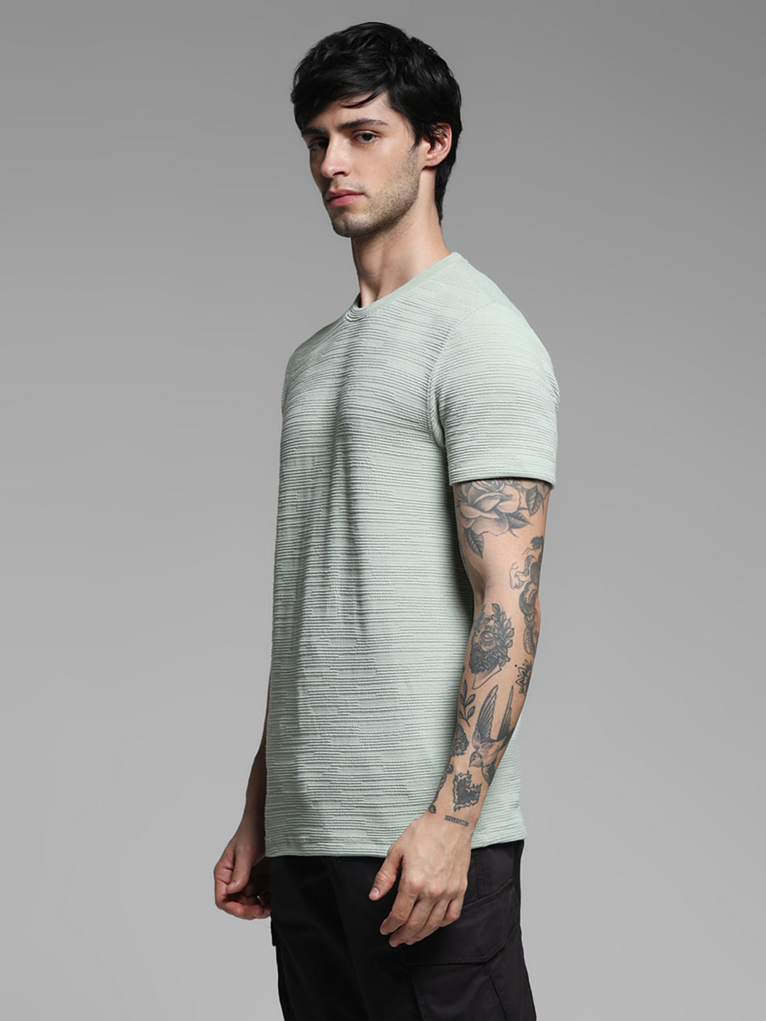 MINT CREW NECK T-SHIRT