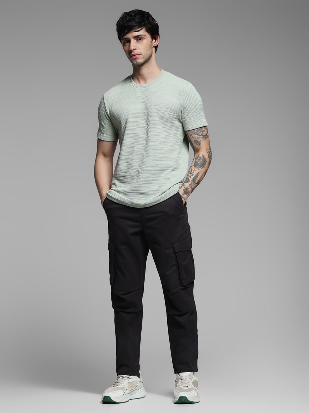MINT CREW NECK T-SHIRT