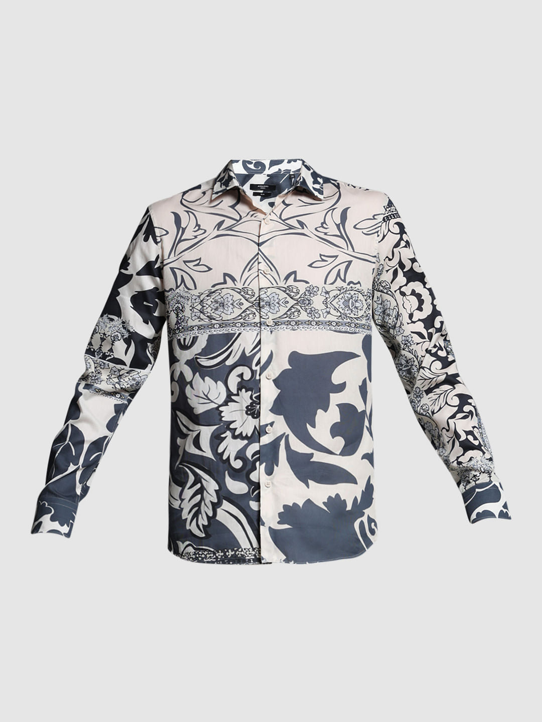 BEIGE FLORAL SHIRT