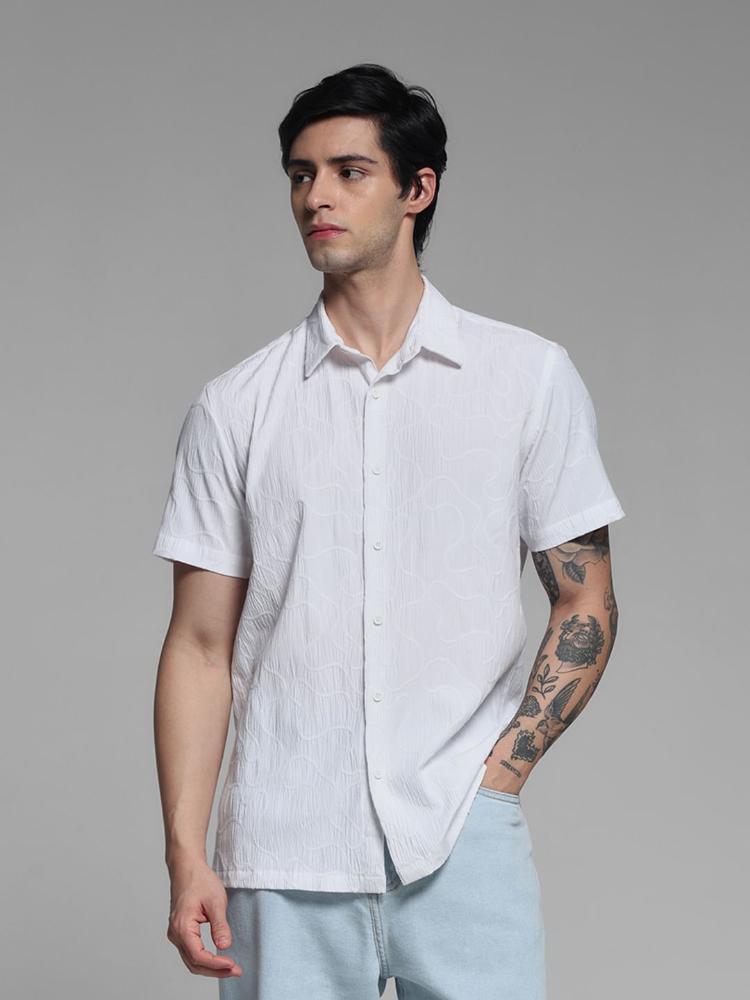 BRIGHT WHITE SHIRT - XL
