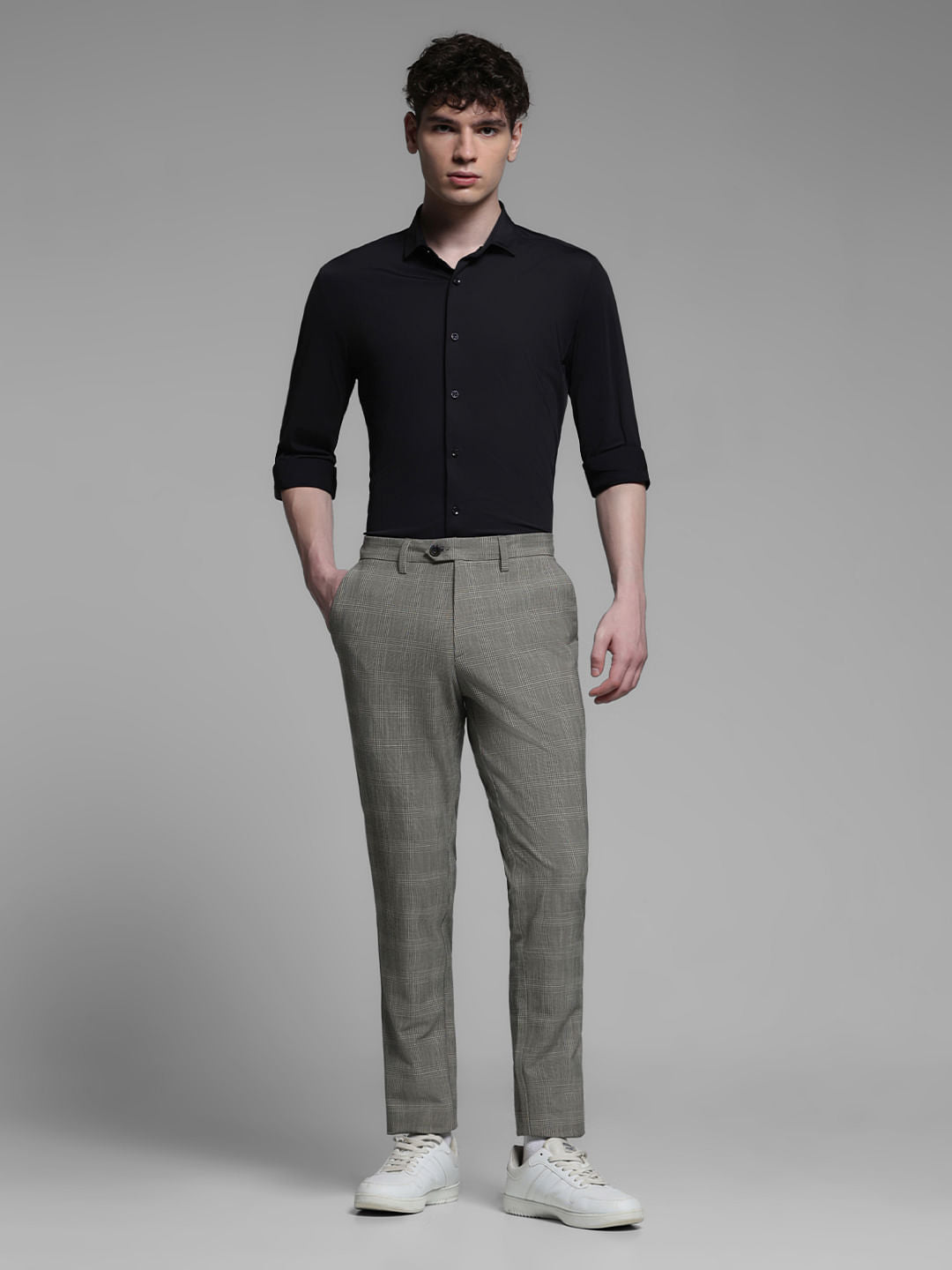 BLACK FULL SLEEVES SHIRT